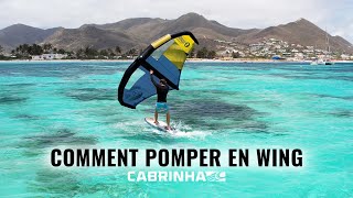 Comment pomper en wing  WING FOIL [upl. by Efron492]