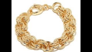 Bellezza Baldasare Tripled DiamondCut Bracelet [upl. by Udella]