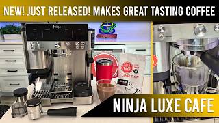 New Just Released Ninja Luxe Cafe Espresso Machine ES601 Makes Great Tasting Classic Coffee [upl. by Budde]