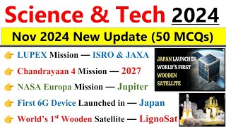 Science amp Technology 2024 Current Affairs  SCI amp Tech 2024 Current Affairs  Current Affairs 2024 [upl. by Ened]