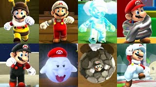 Super Mario Galaxy Series  All PowerUps [upl. by Roseanne]