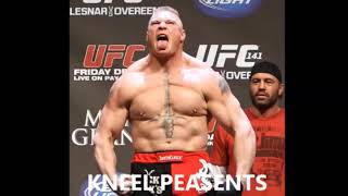 Lesnar VS Overeem weigh in music [upl. by Iohk884]