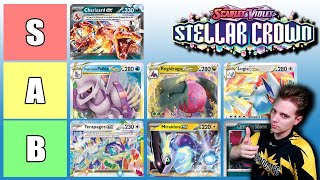 UPDATED Tierlist  All BEST Decks With Stellar Crown Pokémon TCG [upl. by Nelon259]