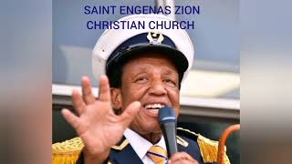 Bishop Engenas Joseph Lekganyane singing with the congregation at ST ENGENAS ZCC MORIA HOLY CITY [upl. by Savell714]