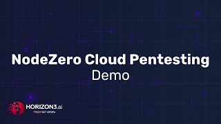 NodeZero Cloud Pentesting [upl. by Sucrad]