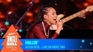 Alicia Keys  Fallin Live at Capitals Jingle Bell Ball 2023 Night Two  Capital [upl. by Akcired227]