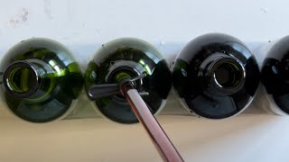 HOW WINE BOTTLES ARE CORKED [upl. by Kunkle]