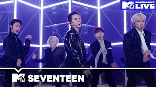 SEVENTEEN 세븐틴 perform quotMAESTROquot  MTV Fresh Out Live  MTV Asia [upl. by Idou]