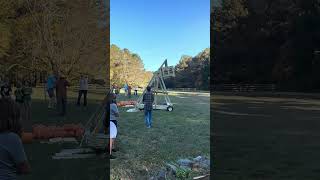 Trebuchet’s Spectacular First official pumpkin launch [upl. by Marcela948]