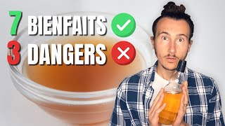 VINAIGRE DE CIDRE  7 Bienfaits et 3 Dangers  🍎 [upl. by Redliw]