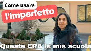 ItalianoVero IMPERFETTO A2B1  How to use IMPERFETTO PAST TENSE SUB ITA [upl. by Gayelord87]