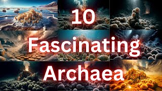 10 Fascinating Types of Archaea Life in Extreme Environments [upl. by Brigham738]