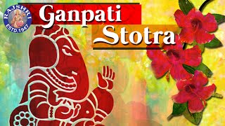 Ganpati Stotram With Lyrics  Pranamya Shirasa Devam  Sankat Nashak Ganesh Stotram  Rajshri Soul [upl. by Certie183]