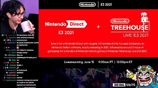 Danikyo reacciona al Nintendo Direct E3 2021 [upl. by Neved]