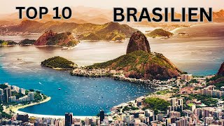 Top 10 Reiseziele Brasilien [upl. by Nnaaras]