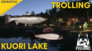 Trolling Kuori Lake Russian Fishing 4 [upl. by Aniuqaoj]