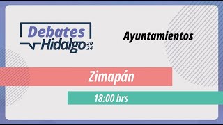 Debate por el Municipio de Zimapán para el Proceso Electoral Local 2023 – 2024 [upl. by Hussey241]