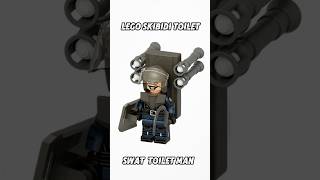 SWAT Toilet Man Vs Headscarf Toilet Man  Minifigures Lego Unofficial lego skibiditoilet [upl. by Ahsimaj]