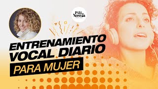 10 minutos de entrenamiento vocal  MUJERES [upl. by Yauqram612]