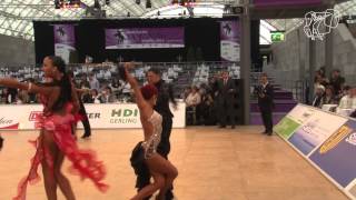 Zoran Plohl  Tatsiana Lahvinovich  2012 WDSF PD World Latin R1 S [upl. by Yekcir]