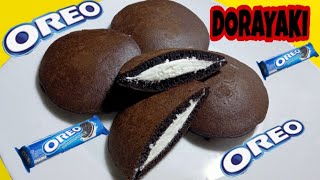 Resep DORAYAKI OREO 5 BAHAN yuniyundhey [upl. by Ardnasyl]