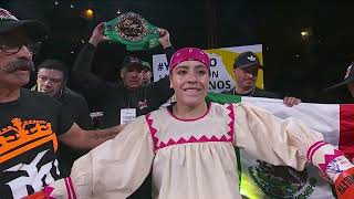 Pelea completa  Yamileth Mercado vs Kudakwashe Chiwandire BoxAzteca 🥊 [upl. by Timmons]