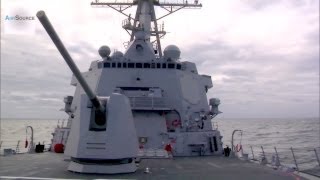 Guided Missile Destroyer USS Spruance DDG111 [upl. by Odille]