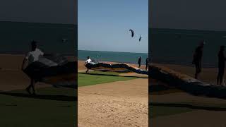 kitesurfing kitesurf watersportcenter kitepower elgouna redsea egypt shortsviral [upl. by Gardas]