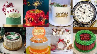 New Year Cake Designs 2024 New Year CakeNew Year Cake Decoration IdeasSimple New Year Cake ideas [upl. by Akemaj465]