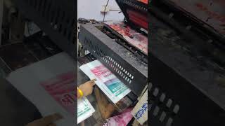 single colour Nonwoven bag printing machine [upl. by Allsun199]