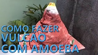 COMO FAZER VULCÃO PARA FEIRA DE CIÊNCIAS [upl. by Pablo950]