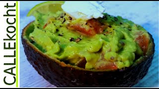 Beste Avocadocreme selber machen Rezept für frische Guacamole [upl. by Dolora]