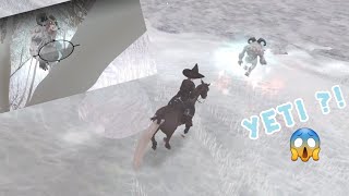 Star Stable Online  Part 53 Strange Sightings Yeti in the Dino Valley [upl. by Cohette]