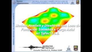 DISEÑO DE LOSA DE CIMENTACIONES EN SAFE [upl. by Jens]