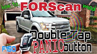 FORScan mods panic button on remote on ford f150 [upl. by Syla]