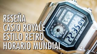 Reseña Casio AE1200WHD quotRoyalequot Reloj Digital de Cuarzo Resistente Versátil Juvenil y Económico [upl. by Ezekiel]