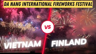 Da Nang International Fireworks Festival  DIFF 2023  VIETNAM vs FINLAND  DANANG [upl. by Gambell]