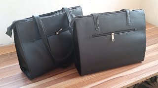 THE MAKING MIDI LEATHER tote bag delightbagcollection okinluxury [upl. by Nellda268]