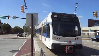 A NEW JERSEY TRANSIT RIVERLINE TRAIN IN CAMDEN [upl. by Whalen]