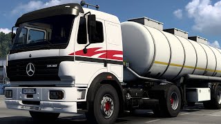 ets2 140 MercedesBenz SK truck mod [upl. by Orlosky]