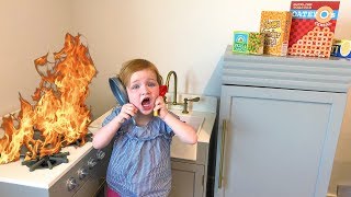 Adley Pretend Play NEW Kitchen Toy Set [upl. by Eiuqnom]