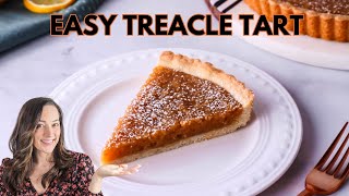 Treacle Tart Is An Impressive BUT Easy British Dessert [upl. by Penrose]