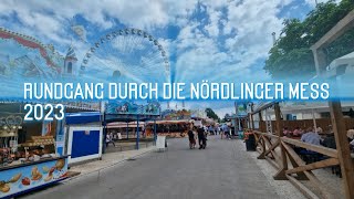 Nördlinger Mess Rundgang 2023 [upl. by Llerrot]