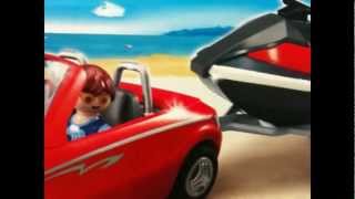 PLAYMOBIL Personal Watercraft voiture car jet ski TEST jet ski avec moteur [upl. by Kayle]