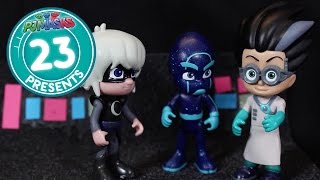 PJ Masks Creation 23  Toy Adventures Villains Attack new 2017 [upl. by Enitsrik]