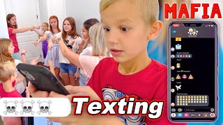 Texting Mafia In Tannerites OLD House Before Grand Baby [upl. by Benoite]