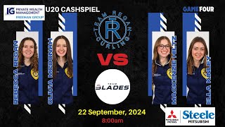 Team Regan vs Team Blades  2024 IG Private Wealth Management Freeman Group U20 Spiel [upl. by Tertius]