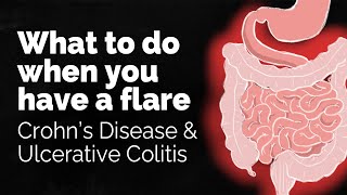 What to do if you have a Crohns disease or ulcerative colitis flare  GI Society [upl. by Sikleb]