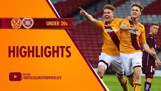 Motherwell vs Hearts Youth Cup Final Highlights [upl. by Gimble248]