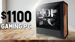 BEST 1100 GamingStreaming PC Build Tutorial [upl. by Naihtniroc]